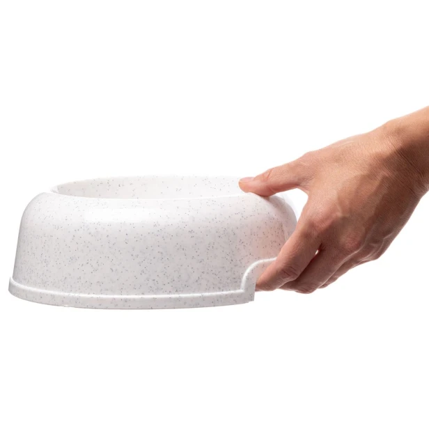 Miska dla psa Ferplast Party 12 3L biało-szara – duża, stabilna i idealna dla dużych ras