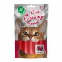 Kremowy przysmak dla kota JK Animals – krab 5 × 15 g