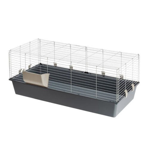 Klatka dla królika Ferplast Rabbit 100 EL, szara