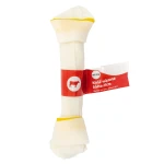 Kość wiązana żółta  21 cm, gryzak dla psa Pet Secret
