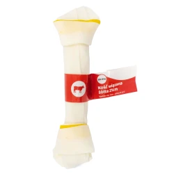 Kość wiązana żółta  21 cm, gryzak dla psa Pet Secret