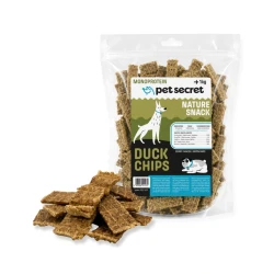 Pet Secret Nature Snack Chipsy z kaczki 1 kg, przysmak dla psa