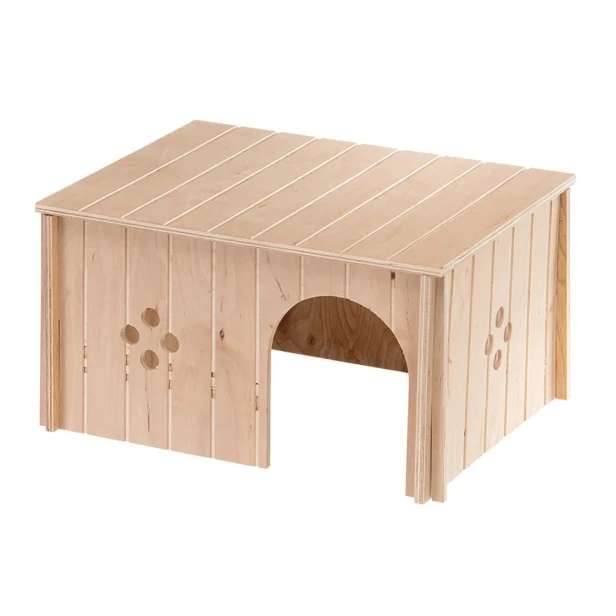 Drewniany domek dla królików 37x8x20cm SIN 4647 Ferplast