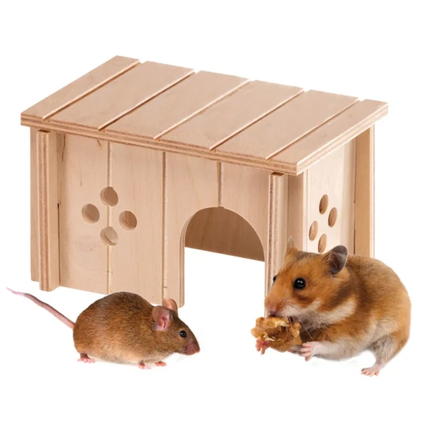 Drewniany domek dla chomików 14,5 cm SIN 4642 Ferplast
