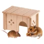 Drewniany domek dla chomików 14,5 cm SIN 4642 Ferplast