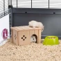 Drewniany domek dla chomików 14,5 cm SIN 4642 Ferplast