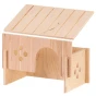 Drewniany domek dla świnek morskich 26 cm SIN 4645 Ferplast