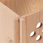 Drewniany domek dla świnek morskich 26 cm SIN 4645 Ferplast