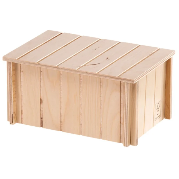 Drewniany domek dla świnek morskich 26 cm SIN 4645 Ferplast