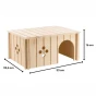 Drewniany domek dla królików 33 cm SIN 4646 Ferplast