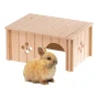 Drewniany domek dla królików 33 cm SIN 4646 Ferplast
