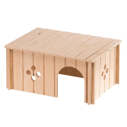 Drewniany domek dla królików 33 cm SIN 4646 Ferplast