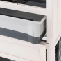 Dwupoziomowa drewniana klatka dla królika Cottage Medium Ferplast
