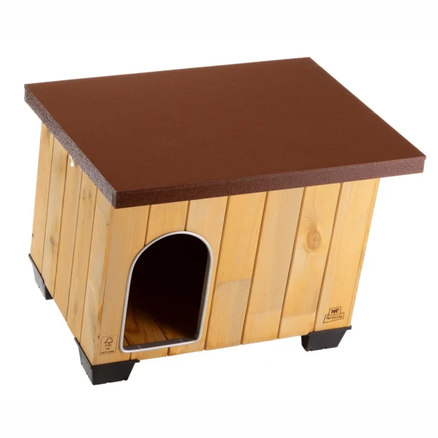 Drewniana buda dla zwierząt 67 cm Baita 60 Ferplast