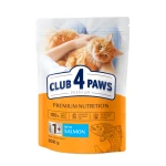 Sucha karma dla kotów z łososiem 300g Club 4 Paws Premium